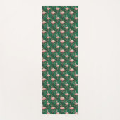 Tropical Flamingo Pattern Yogamatte (Vorderseite)