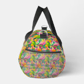Tropical Flamingo Pickleball Power Duffle Bag (Rechts)