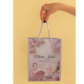 Tropical Flamingo Quinceañera, custom Mittlere Geschenktüte