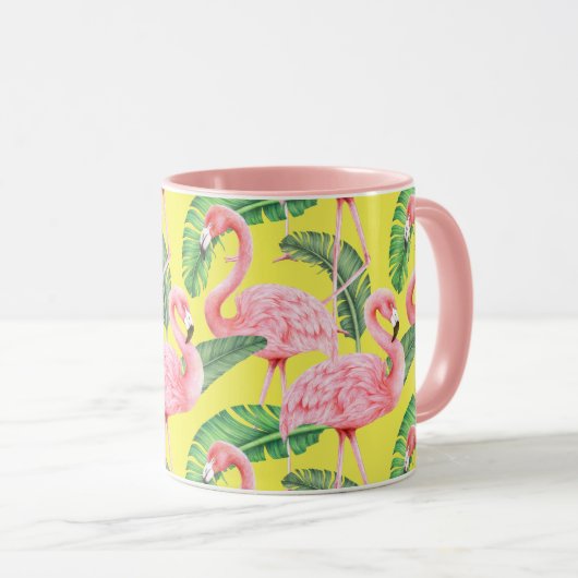 Tropical Flamingo Tasse (VorderseiteRechts)