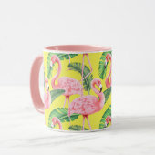 Tropical Flamingo Tasse (Vorderseite Links)