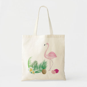 Tropical Flamingo Tragetasche