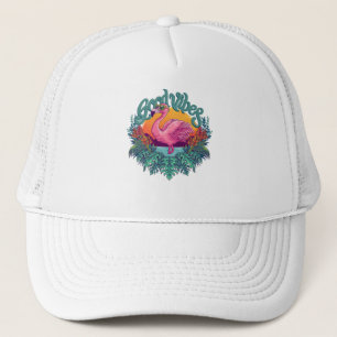 Tropical Flamingo Truckerkappe