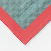 Tropical Flamingos Fleecedecke (Ecke)