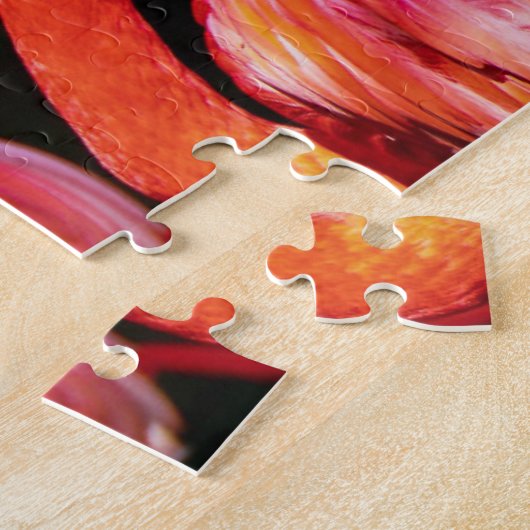 Tropical Flamingos Puzzle (Seite)