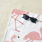 Tropical Flamingos Strandtuch (Beispiel)