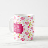 Tropical Flamingos Tasse (Vorderseite Links)