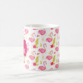 Tropical Flamingos Tasse (Mittel)