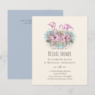 Tropical Flamingos Wedding