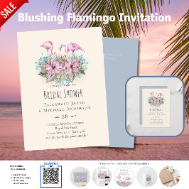 Tropical Flamingos Wedding