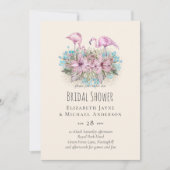 Tropical Flamingos Wedding (Vorderseite)