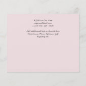 Tropical Flamingos Wedding (Rückseite)