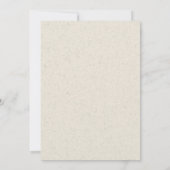Tropical Flat Save the Date Card (Rückseite)