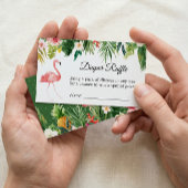 Tropical Floral Baby Shower Windschutzscheibe