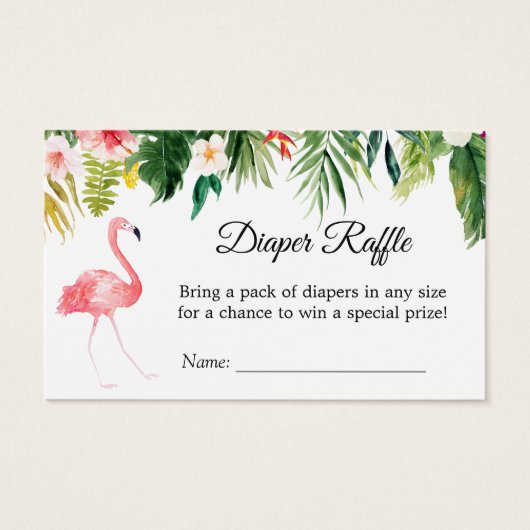 Tropical Floral Baby Shower Windschutzscheibe (Vorderseite)