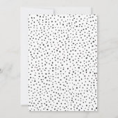 Tropical Floral Birthday Party Einladung (Rückseite)