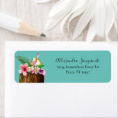 Tropical Floral & Coconut B Green V2 Hin-Addons (Insitu)