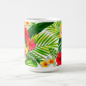Tropical Floral Gift Kaffeetasse (Mittel)