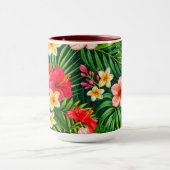 Tropical Floral Gift Tasse (Zentrum)