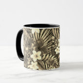 Tropical Floral Gift Tasse (Vorderseite Links)