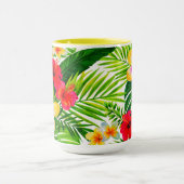 Tropical Floral Gift Tasse (Zentrum)