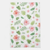 Tropical Floral Hawaiian Geschirrtuch (Vertikal)