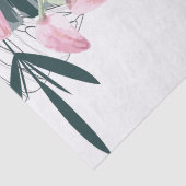 Tropical Floral Orchid Wedding Seidenpapier (Detail)