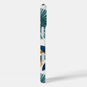 Tropical Floral Retro Leaves Phone Case (Rückseite / Rechts)