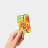 Tropical Floral Style Ausweis (Handheld)