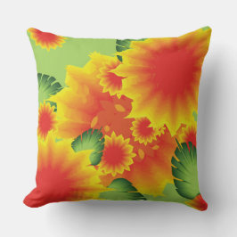 Tropical Floral Style Kissen
