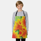 Tropical Floral Style Schürze (Getragen)