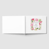 Tropical Floral Wedding Guest Book Gästebuch (Voll)