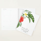 Tropical Floral Wedding ID475 Planer (Anzeige)