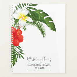 Tropical Floral Wedding ID475 Planer