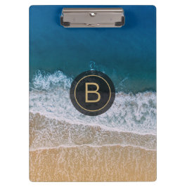 Tropical Florida Beach Türkisblau Klemmbrett