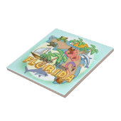 Tropical Florida Fliese (Seite)