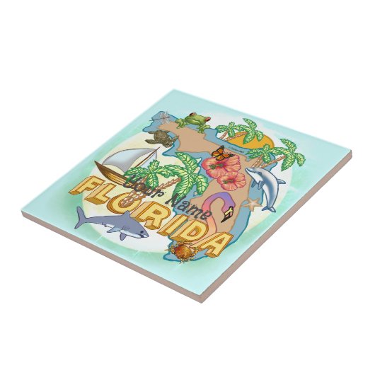 Tropical Florida Fliese (Seite)