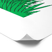 Tropical Florida House Poster (Ecke)