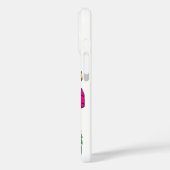 Tropical Flower Case-Mate iPhone Hülle (Rückseite / Links)