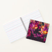 Tropical Flower Frenzy Notebook Notizblock (Innenseite)