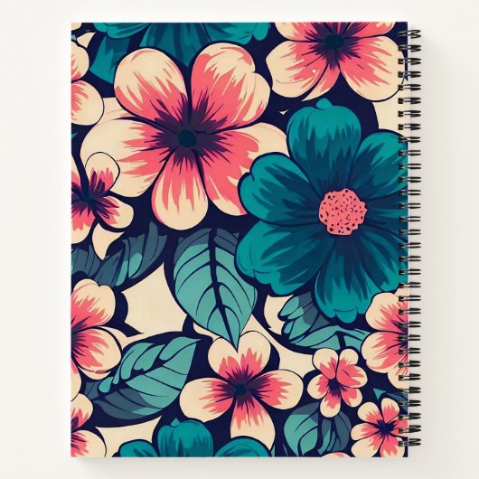 Tropical Flower Notizblock (Rückseite)