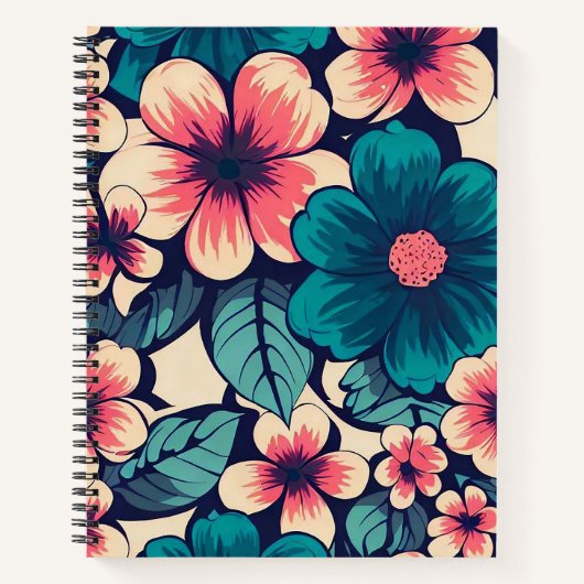 Tropical Flower Notizblock (Vorderseite)