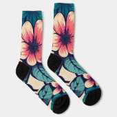 Tropical Flower Socken (Rechts)