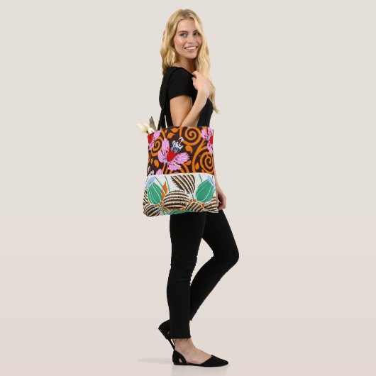 Tropical Flower Tasche (Am Model)