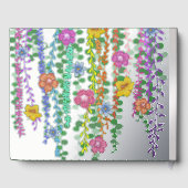 Tropical Flowers Gästebuch (Rückseite)