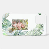 Tropical Foliage Baby Foto Case-Mate iPhone Hülle (Rückseite (Horizontal))