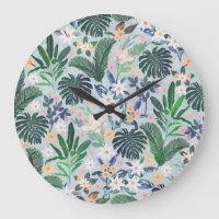 Tropical Foliage Floral Pattern