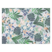 Tropical Foliage Floral Pattern Tischdecke (Vorderseite (Horizontal))