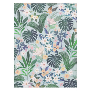 Tropical Foliage Floral Pattern Tischdecke