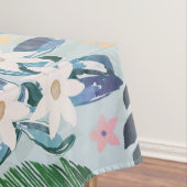 Tropical Foliage Floral Pattern Tischdecke (Beispiel)